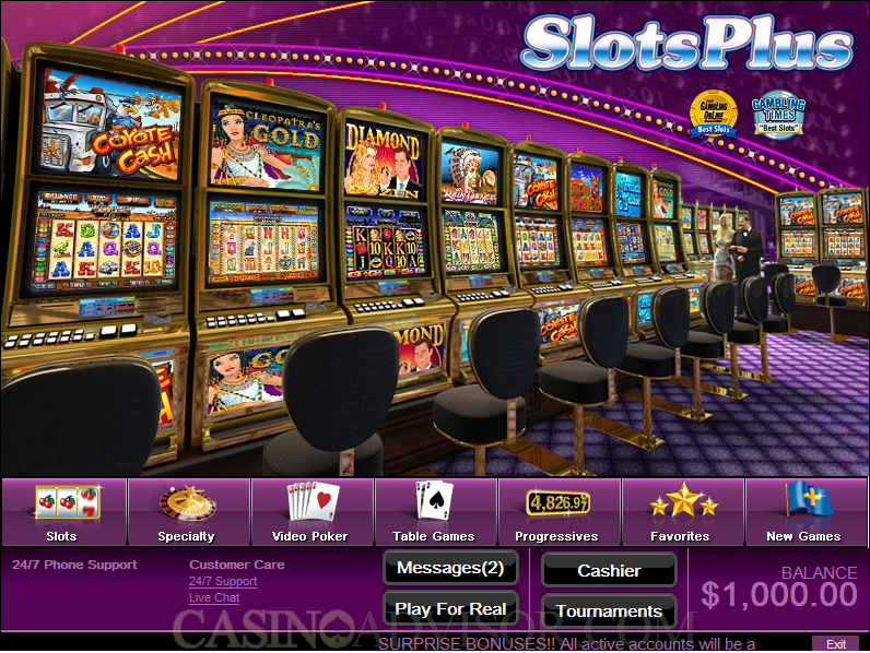 Generöst online casino roller