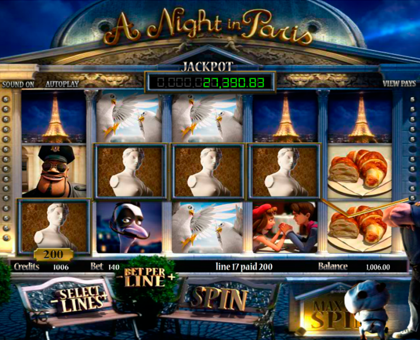 Bästa casino Paris funktionen