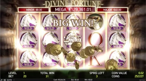 Internet casino flashback Divine hunter
