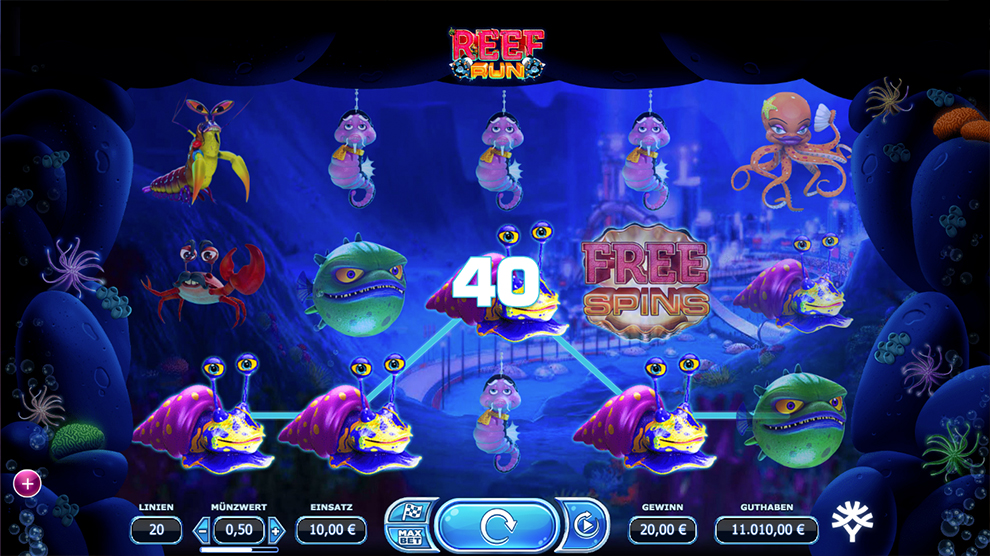 VR casinon Reef Run prime