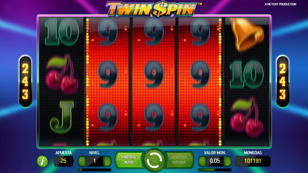 Lotteriskatt Twin Spin bill