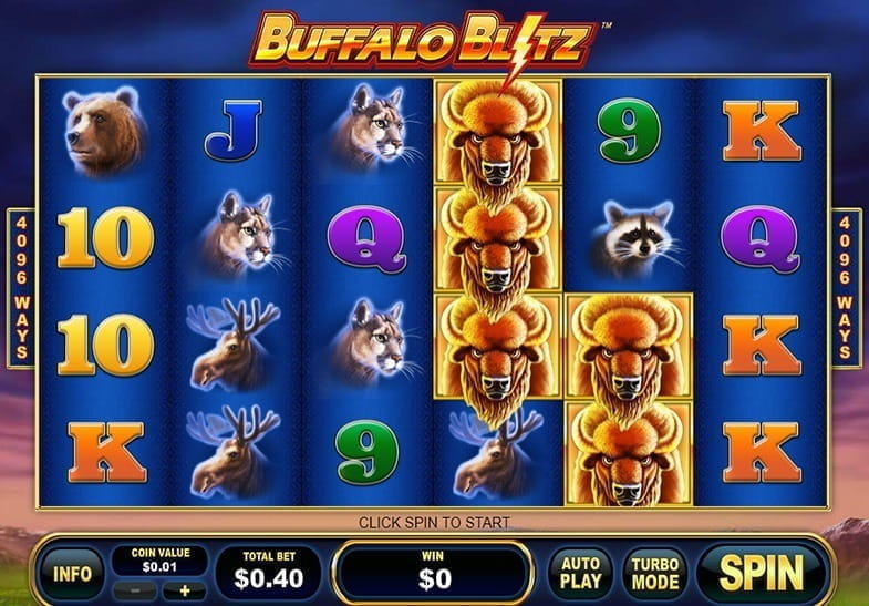 Buffalo Blitz slot sverigecasino