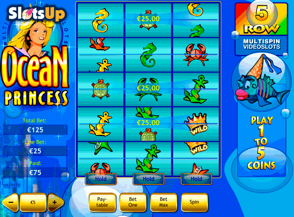 Ocean Princess slot förbättrade casinospel